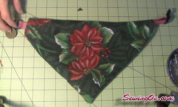 Sew Dog Christmas Collar